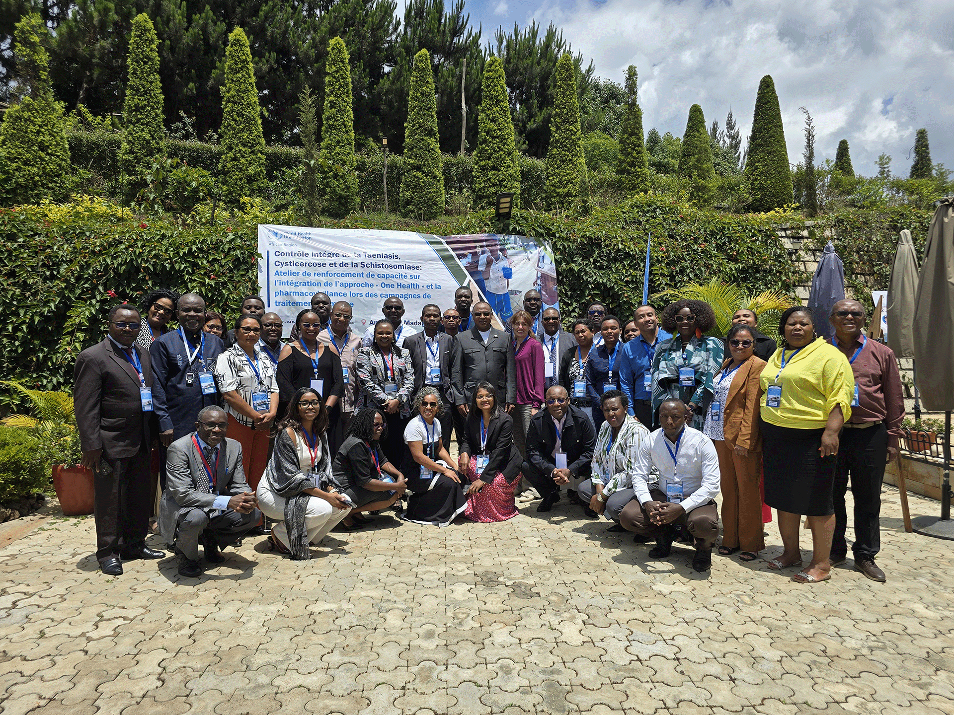 A one health approach to Integrate interventions-3 Group picture during a one health approach to Integrate interventions to control of schistosomiasis and Taenia solium