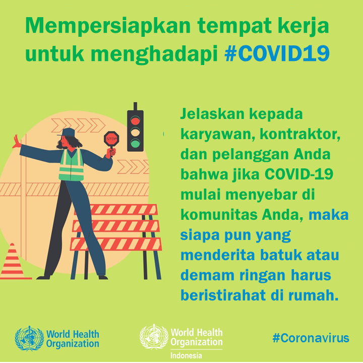 4 Stay at home if unwell